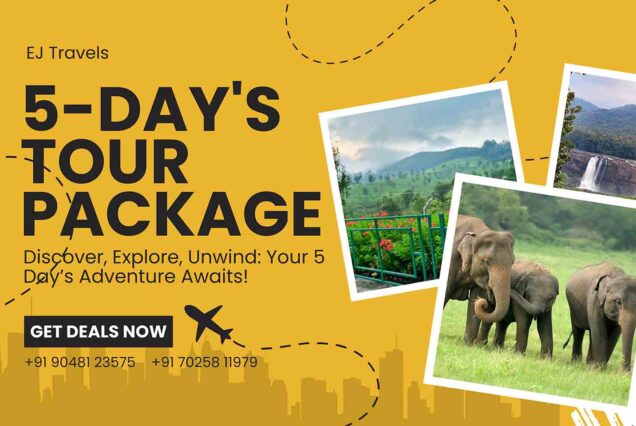 5-Day's Tour Package