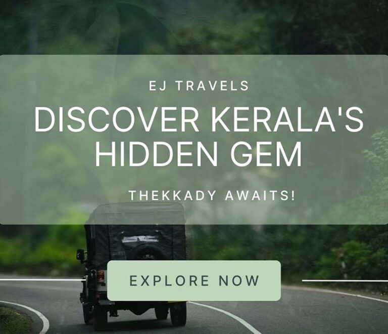 Discover Kerala's hidden gem – Thekkady awaits with stunning natural beauty!