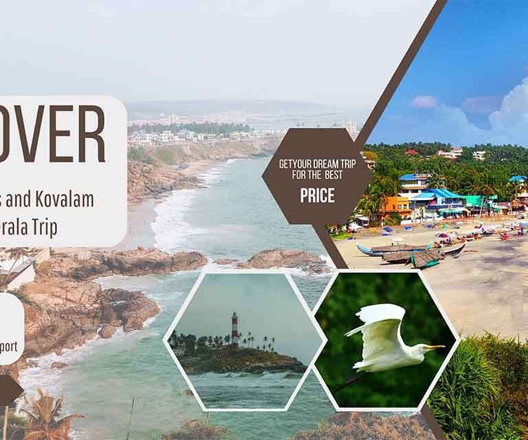 discover poovar and kovalam beach