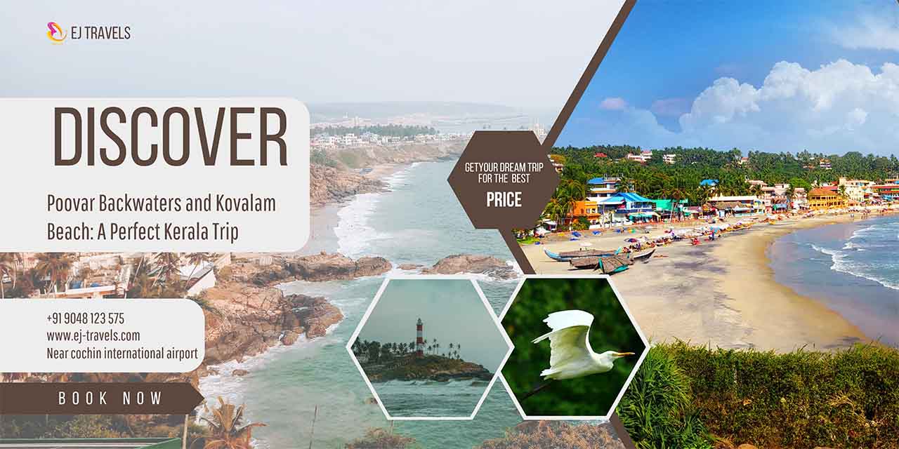 discover poovar and kovalam beach
